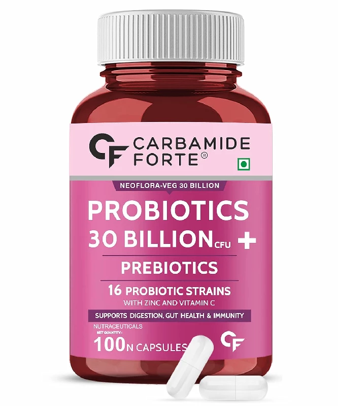 Carbamide Forte Probiotics Supplement 30 Billion for Women & Men